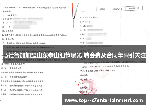 马德鲁加加盟山东泰山细节曝光 转会费及合同年限引关注 马德鲁加加盟山东泰山细节曝光 转会费及合同年限引关注